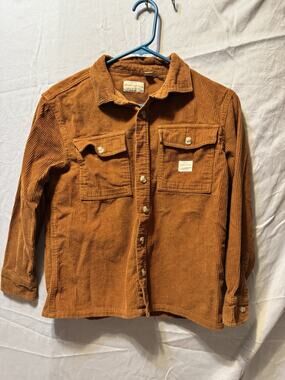 Girls 10/12 Vintage Weatherproof autumn long sleeve button up